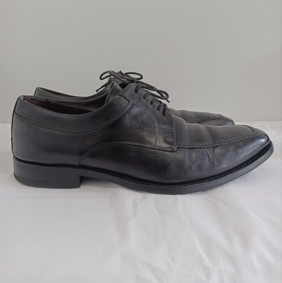 Allen Edmonds Black leather lace up dress mens shoes size 13 - Picture 6 of 13
